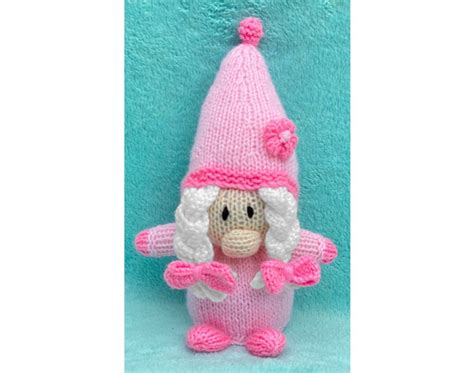 Knitting Pattern Baby Girl Pink Gonk Gnome Chocolate Orange Etsy