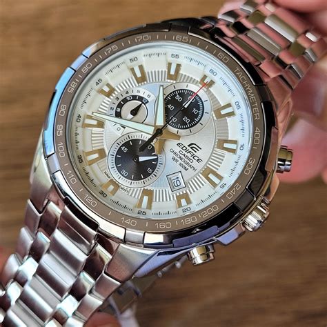 Rel Gio Casio Edifice Ef D Avudf Cron Grafo Altarelojoria