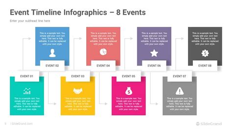 Event Timeline Infographics PowerPoint Template Designs - SlideGrand