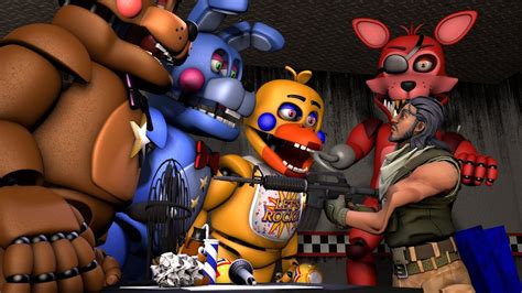 Sfm Fortnite Fnaf Fortnite Vs The New Age Rockstar Animatronics Youtube