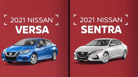 Nissan Sentra Vs Nissan Versa Youtube