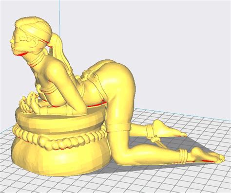 Slave Fetish Fantasy Female Figure by Onur Yıldırım Download free STL