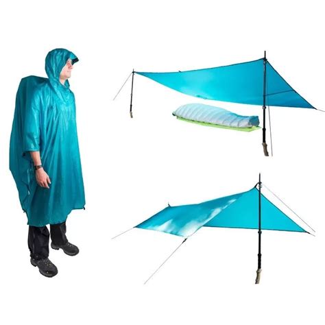 Vente Flash Textile Poncho Tarp Sea To Summit Ultra Sil Nano Bleu