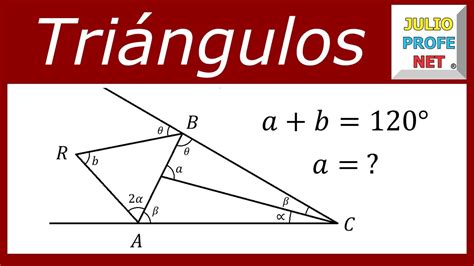 Ejercicio De Ngulos En Tri Ngulos Youtube