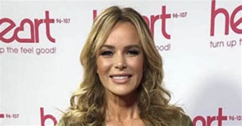 Amanda Holden Flaunts Ageless Beauty As She Flashes Cleavage In The