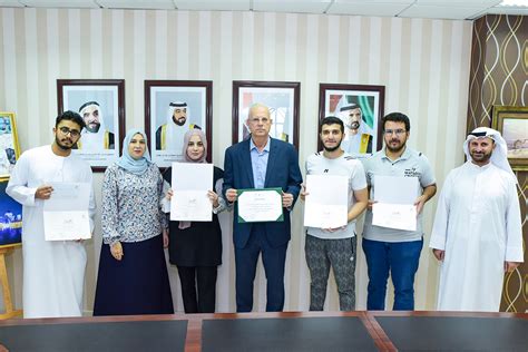 Honoring Students In Emirati Talents Competition Al Ain University