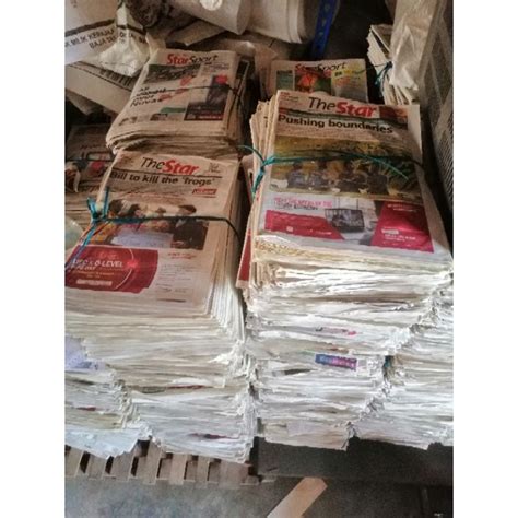 1kg Old Used English Newspaper Newspapers Surat Khabar Lama New News