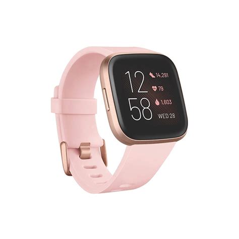 Refurbished Fitbit Versa 2 Health Fitness Smartwatch With Heart