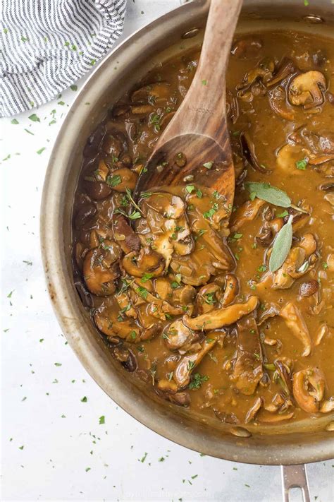 The Worlds Best Mushroom Gravy Recipe