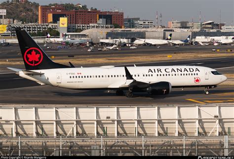 C Fsoc Air Canada Boeing 737 8 Max Photo By Ricardo Mungarro Id