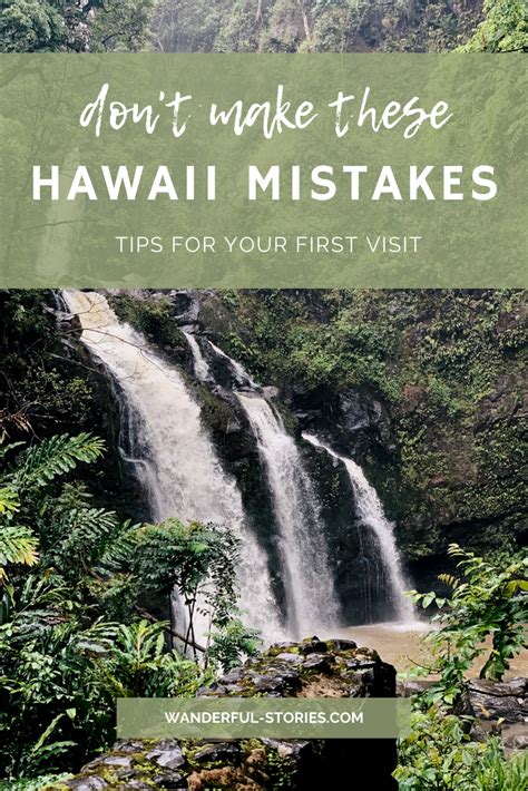 15 Mistakes To Avoid In Hawaii For First Time Visitors Wanderful Stories