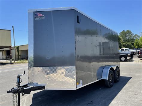 Enclosed Cargo Trailer 7x14 Tandem Axle Douglas Ga