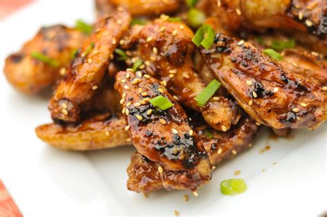 Grilled Hoisin Glazed Chicken Wings Recipe The Meatwave