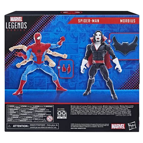 Marvel Legends Series Spider Man Vs Morbius Spider Man Collectible 6 Inch Action Figures 3