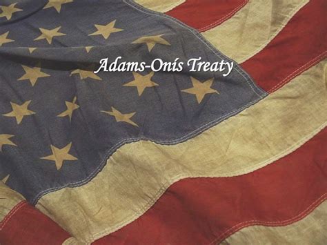 Adams Onis Treaty