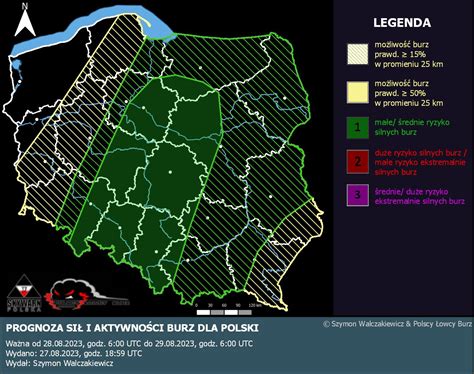 Prognoza Konwekcyjna Dla Polski Na Dzie I Noc