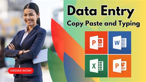 Perform Data Entry Copy Paste And Typing For You Excellently