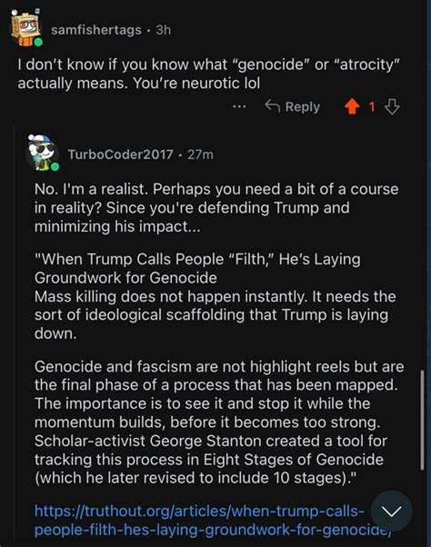 Reddit Lies On Twitter He Considers Himself A Realist While