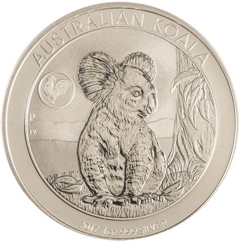 Oz Silver Australian Koala Rooster Privy Coins Silver