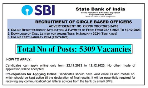 Sbi Recruitment Cbo Posts Apply Now Tamilanguide