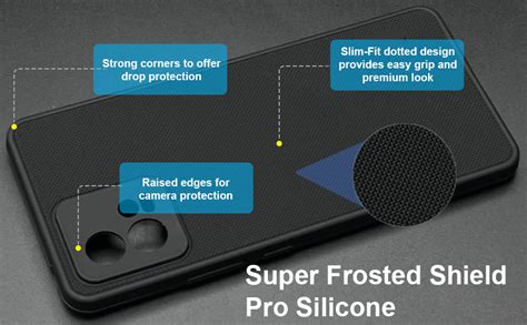 Zarala Super Frosted Shield Pro Back Silicone Soft Mobile Case