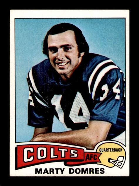 Topps Marty Domres Baltimore Colts Ebay