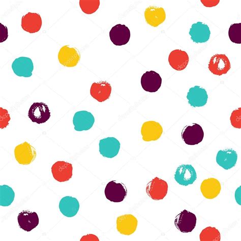 Colorful dots seamless background — Stock Vector © mazeina #129335768