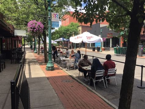 On Street Outdoor Dining Returns To Syracuses Armory Square This