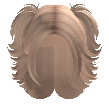 Y2K Short Swirly Curly Pigtail Hair Blonde S Code Price RblxTrade