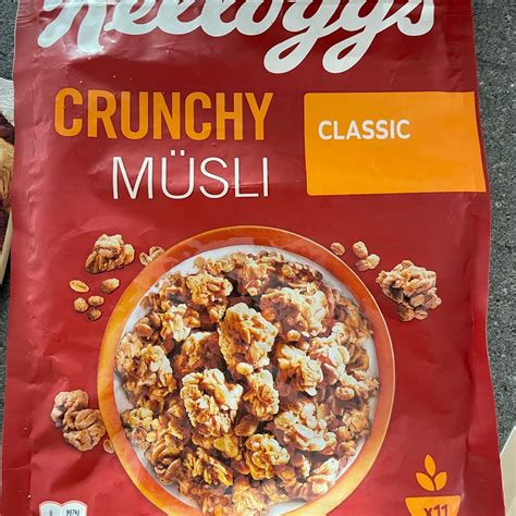 Kellogg s Crunchy Müsli Classic Reviews abillion