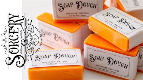 Orange Soap Dough Sorcery Soap YouTube