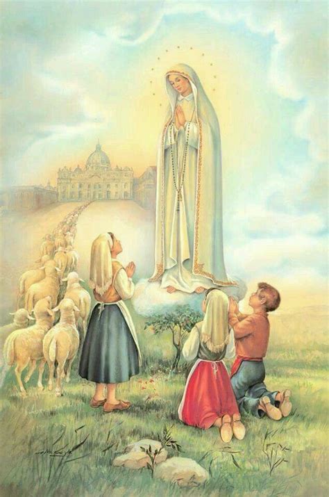 Solitalo Feliz D A Amada Virgen De F Tima Envuelve Nuestras Almas Con