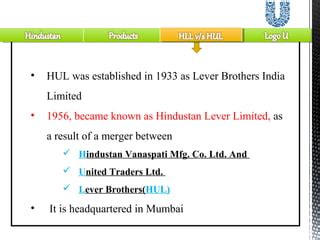 HINDUSTAN UNI LIVER LTD. NEW LOGO MEANING (U) | PPT