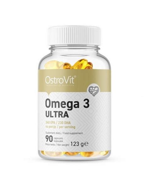 Омега Ostrovit Omega 3 Ultra 90 капсул Aresport by