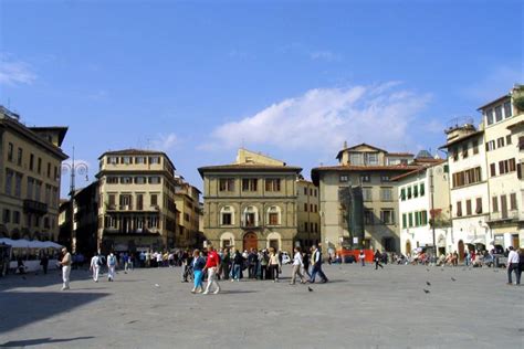 Piazza Santa Croce, Florence, Tuscany, Italy