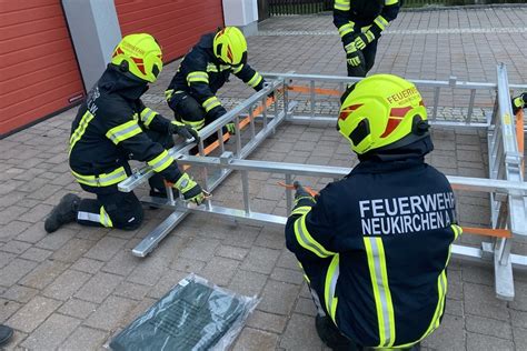 Monats Bung Thema Steck Und Schiebeleiter Freiwillige Feuerwehr