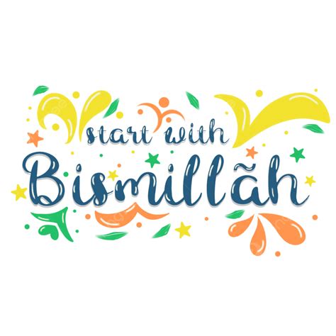 Download Gambar Bismillah Png Download Transparent Bismillah Png For Free On Pngkey Com - Otosection