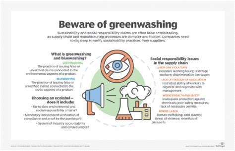 What Is Greenwashing Definition From Techtarget