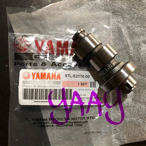 As YAMAHA Motorcycle CAM CHAM CAMSHAFT SHAFT MIO SPORTY SMILE SOUL FINO