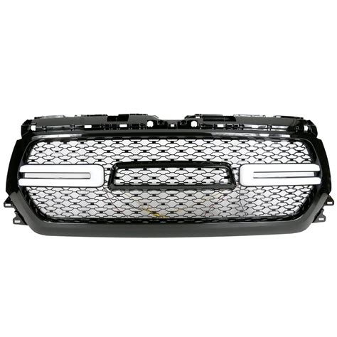 Buy Ikon Motorsports Grille Compatible With 2019 2023 Ram 1500 Led Drl Daytime Running Light