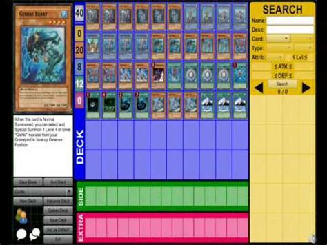 Yugioh Dueling Network Deck Profile Gishki Ritual Youtube