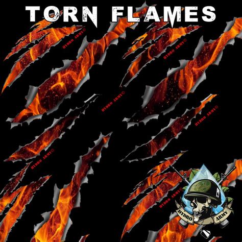 An Advertisement For The Band S Album Torn Flames