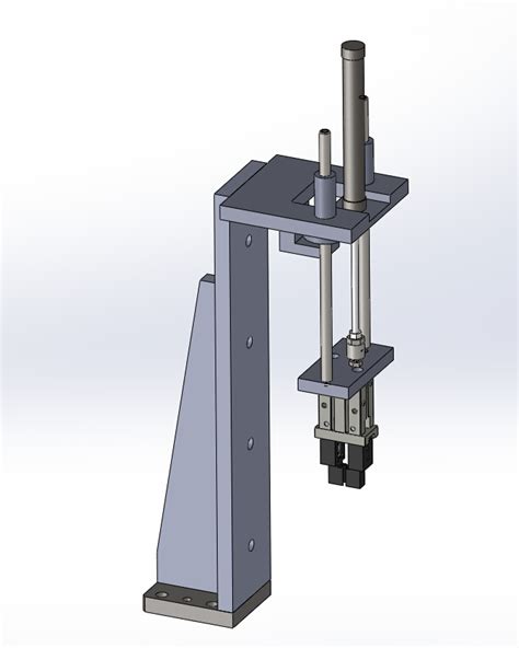 各种气缸结构夹取料上下料搬运移载图纸大全 Solidworks 2013 模型图纸下载 懒石网