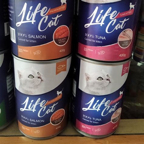 Jual Jt50T1 Life Cat Kitten Kaleng 400Gr All Varian Salmon Kitten