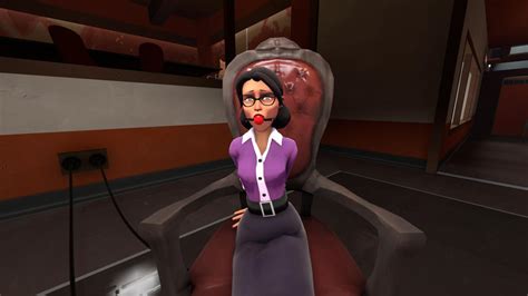 Miss Pauling Tied In Chair And Ball Gagged By Blumptious On Deviantart