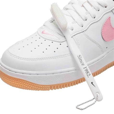 Air Force 1 Low Since 82 White Pink Gum Yellow Metallic Gold Subtype