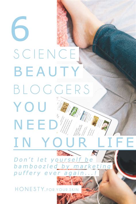 6 Science Based Beauty Bloggers You Need to Know - Honesty For Your Skin