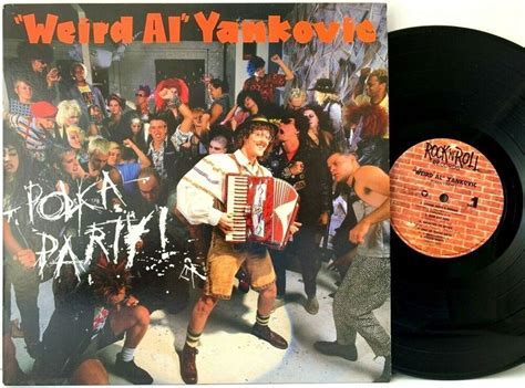 Weird Al Yankovic Polka Party Original Fz Lp Vinyl Record