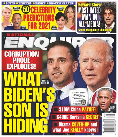 National Enquirer Magazine Telegraph