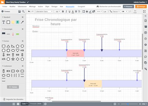 Faire Une Frise Chronologique En Ligne Gratuite Lucidchart